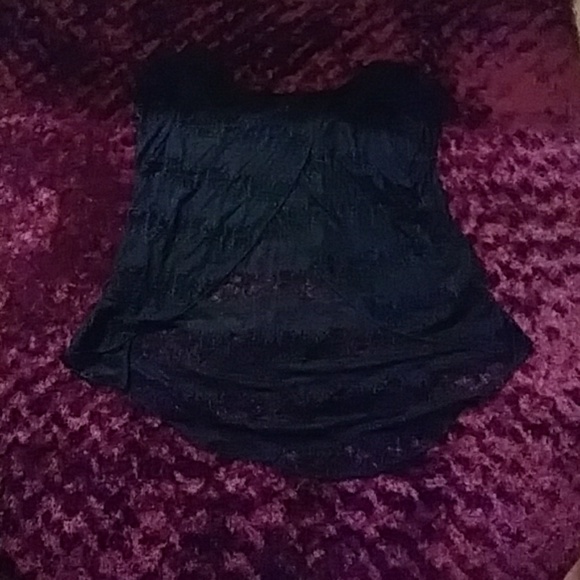 Wet Seal open back lace top - Picture 6 of 6